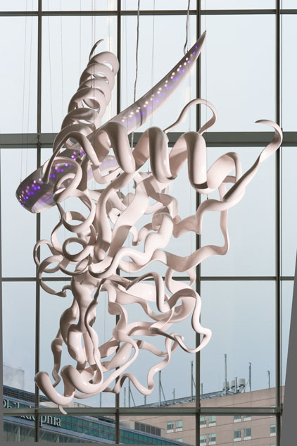 Singapore Biopolis Sculpture Bioinformatics